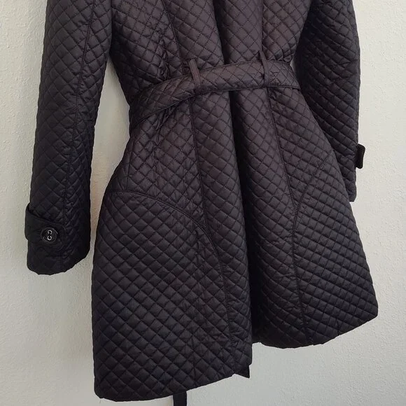 TRU TRUSSARDI, Women’s Quilted Jacket, Raincoat, Utility, Euro 48, Italy - Picture 10 of 11